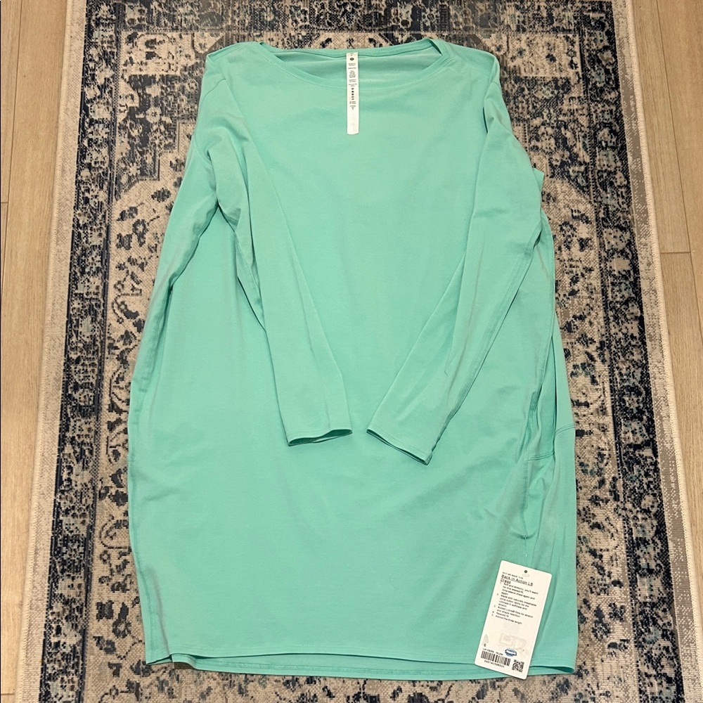 lululemon athletica Mint Green Midi Dress